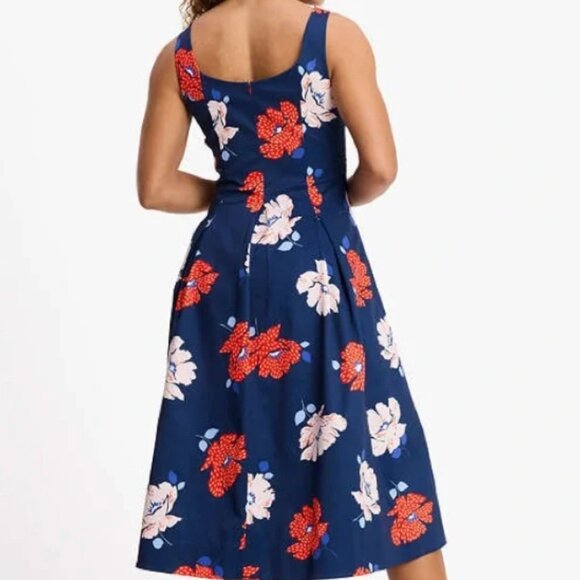 kate spade Dotty Floral Faille Dress 16 NWT - Picture 5 of 13